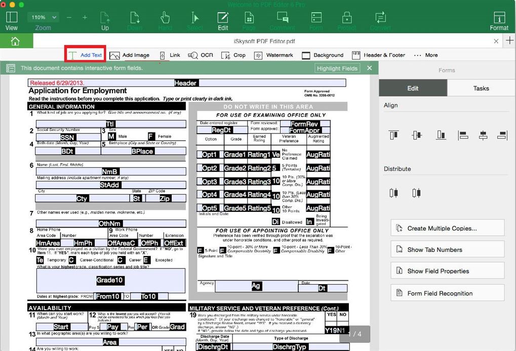 pdf editor for mac high sierra